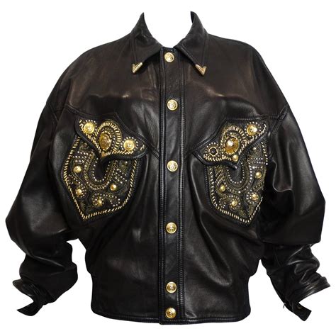 versace motorcycle jacket|versace jackets for men.